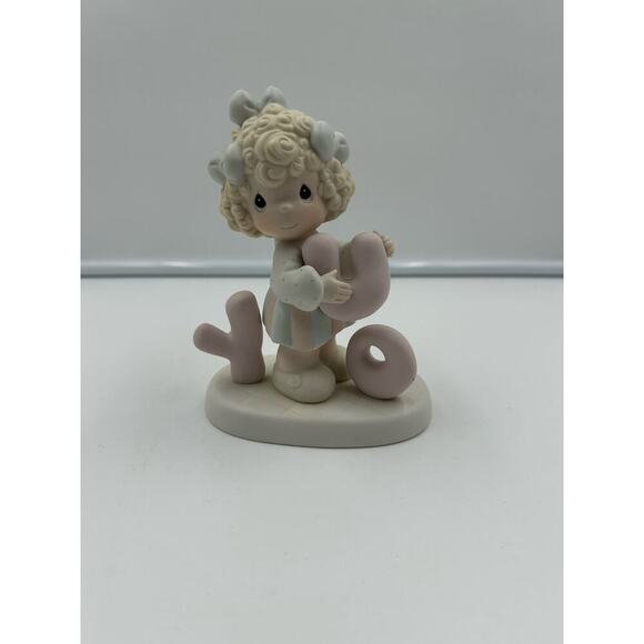 PRECIOUS MOMENTS I'LL NEVER STOP LOVING YOU FIGURINE - Picture 1 of 4